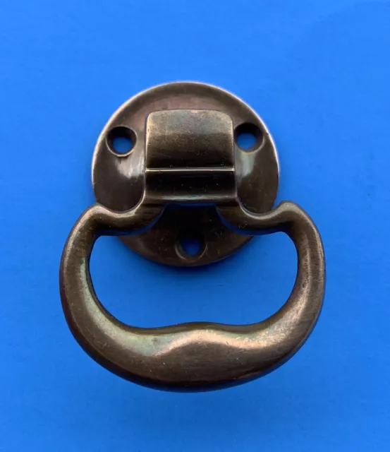 Brass Arts&Crafts Art Deco Antique Hardware Cabinet Knob Drawer Pull Drop Ring