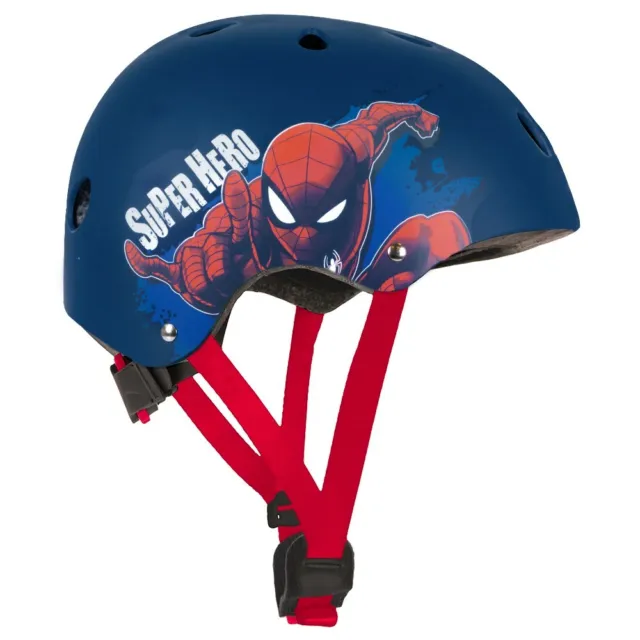 Marvel Casque de Vélo " Spiderman ",Scooter Lames ,Skateur,52-56cm,Ab Env. 6 An