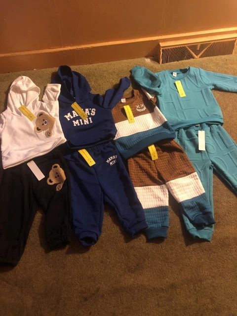 baby boy clothes 12-18 months winter lot size