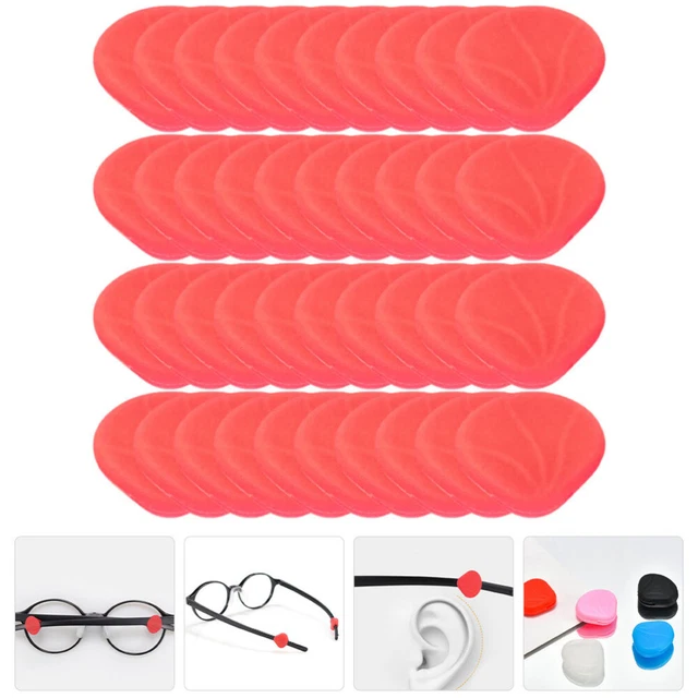 20 Paia Copertura Antiscivolante Per Occhiali Gel Silice Supporto Occhiali In Silicone