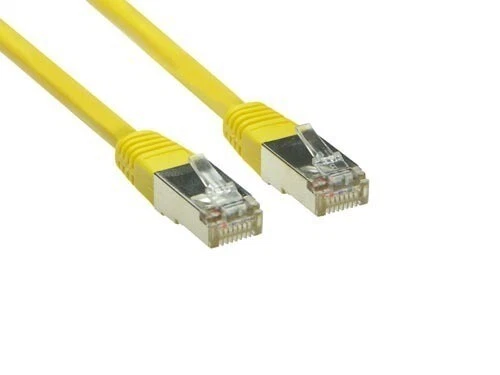 CAT 5e Cavo di rete, F/UTP; CAT 5-0300 F/UTP GIALLO 3m