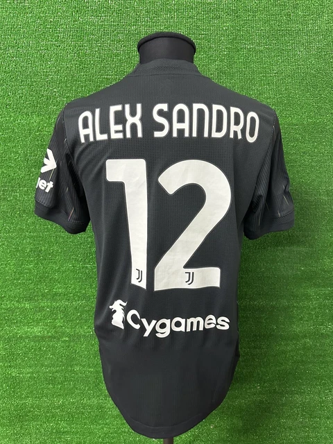 MAGLIA JUVENTUS ALEX SANDRO Match Iuss Worn Jersey Maillot Shirt