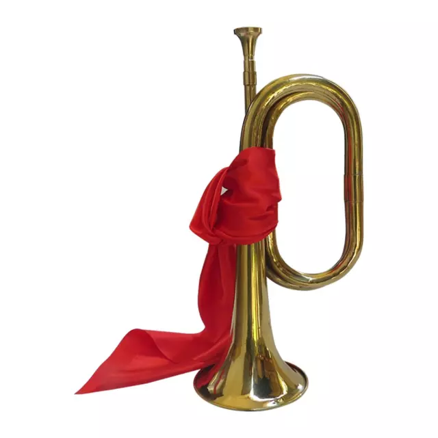 Standard-Trompete, 13 Zoll, tragbare Kavallerie-Trompete für Auftritte von