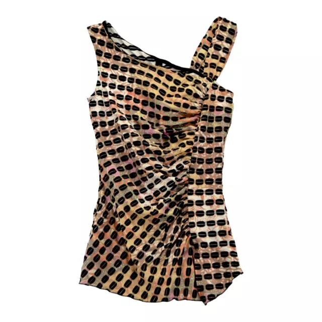 Elana Kattan Size XS Sleeveless Mesh dress Sundress Fit & flare