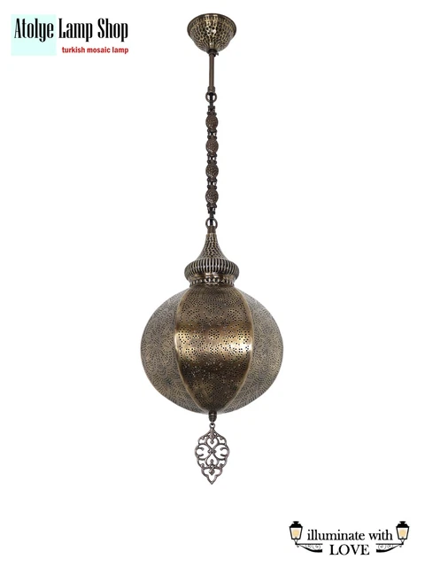 Moroccan Pendant Light Shadow Effect Hanging Lamp