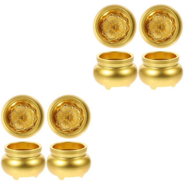 8 Pcs Chinese Incense Holder Copper Wire Burner Pure