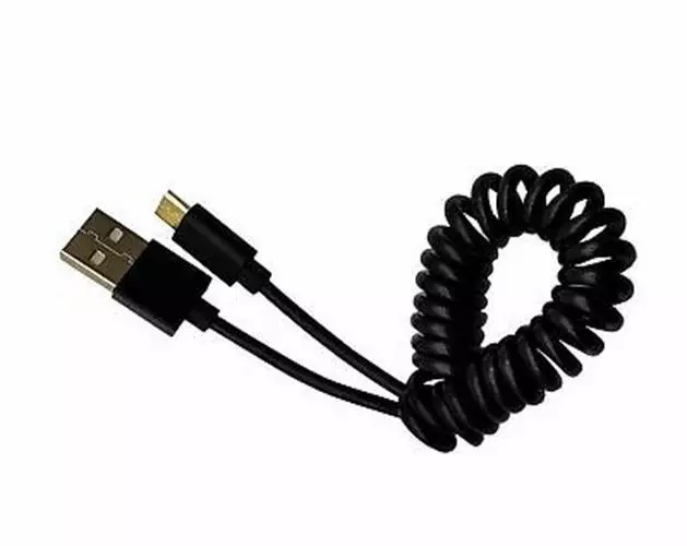 Micro 5Pin B Male to USB 2.0 A Male Data Sync Extension Cable Gold Plated - 3m