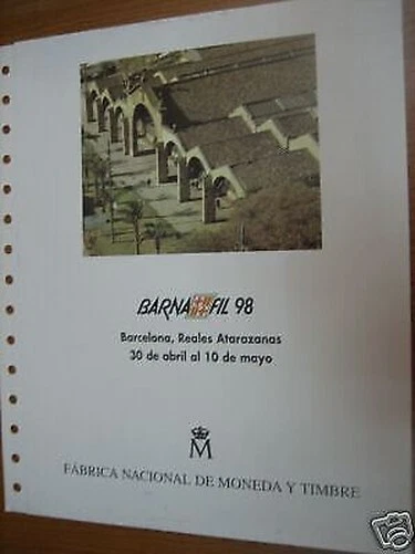 Spain Document Fnmt 47 Barnafil 98 Boats