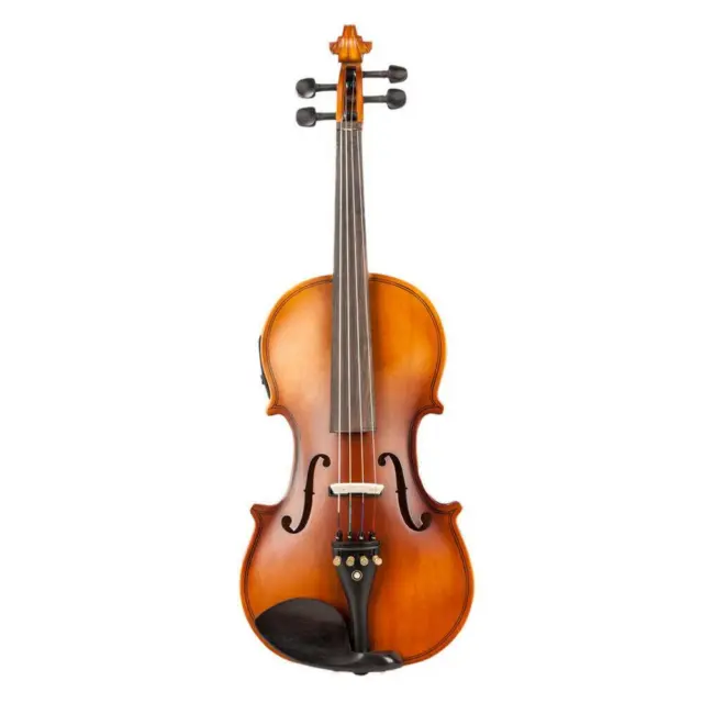 Standard  GV102 4/4 all solid wood matte natural color band EQ violin