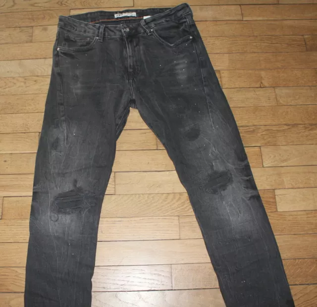 Jean troué online zara homme