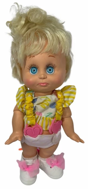 Galoob Baby Face So Sweet Sandi Doll #1 Mold Articulated Joints Blonde 1990 LGTI
