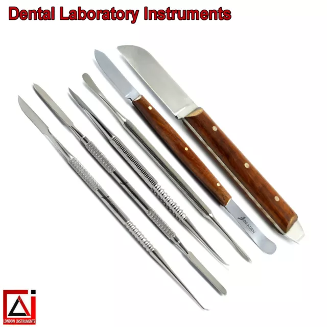 Dental Plaster Alginate Spatula Wax Carvers Mixing Spatulas Laboratory Tools