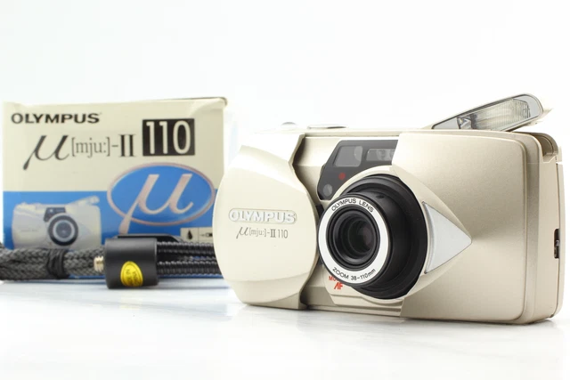 [Near Mint in Box] Olympus mju II Zoom 110 35mm Point & Shoot Film Camera Japan
