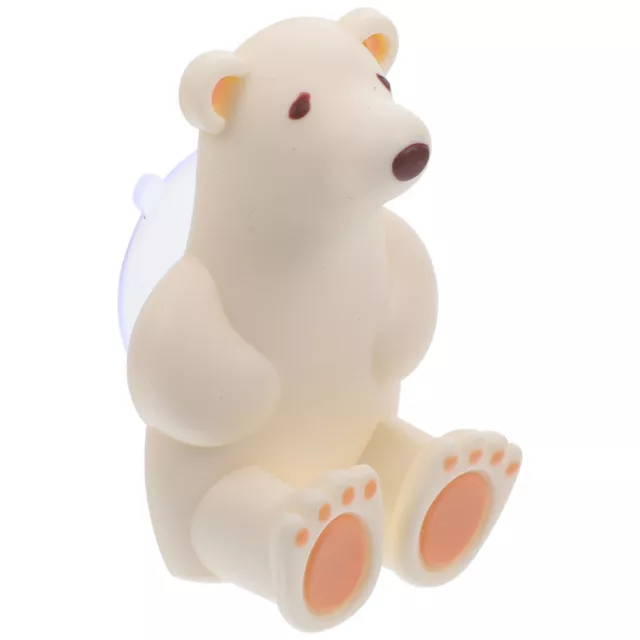 Polar Bear Nail-free Hook Toothbrush Rack Suction Cup Decorate