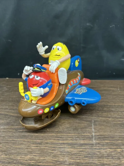 M&M’s Airplane Candy Dispenser Toy Plane MARS Chocolate Working Lights & Sounds