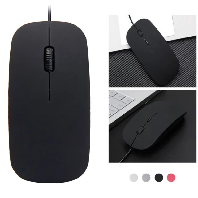 Fashion High Quality 1600 DPI USB Optical Wired Mouse Mice For Laptop PC