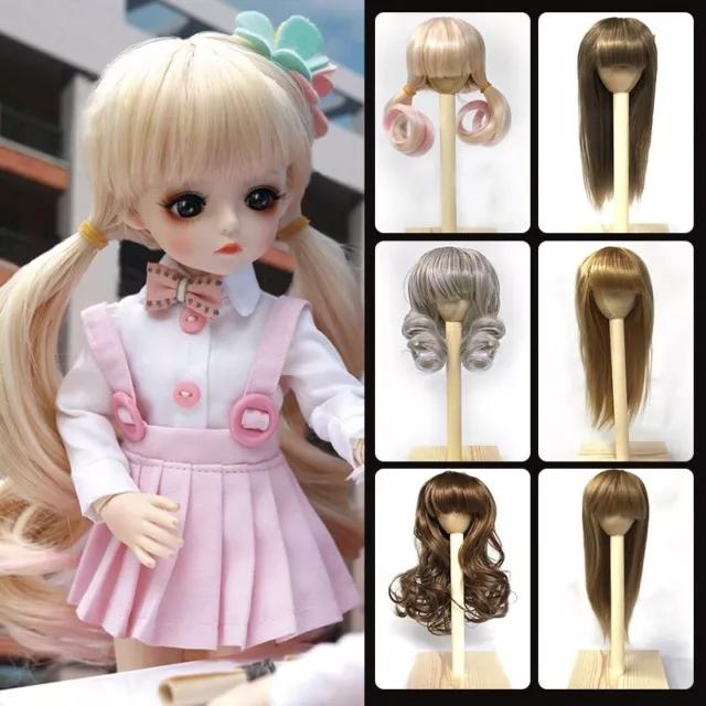 1/6 BJD Dolls Accessories Wigs For 30CM BJD Doll Girls Boys Hair DIY Replacement