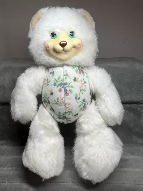 Fisher Price Plush 10” Berry Beth Bear 1998 Stuffed Animal Toy Lovey