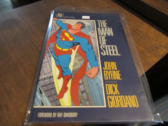 Superman the Man of Steel DC John Byrne Vintage Graphic Novel TPB Comic Book