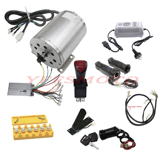 BRUSHLESS 48V 1800W Electric Motor Controller Kit Go Kart ATV Quad