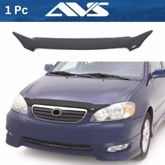 AVS Dark Smoke Aeroskin Hood Protector Deflector For Toyota Corolla 2003-2008