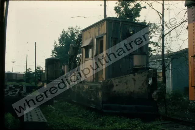 Orig. Slide Chicago S. Shore & S. Bend CSS Jordan Spreader 7-1973 Michigan City