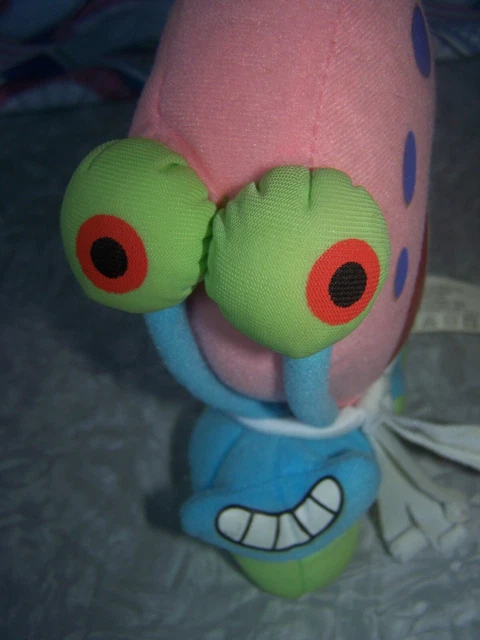 Mattel 2003 SpongeBob SquarePants 6" Gary the Snail Plush Doll Toy