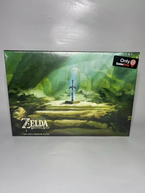 Legend Of Zelda Breath Of The Wild The Master Sword 1000 Piece Puzzle GameStop