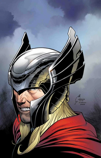 WAR OF REALMS #1 1:100 Joe Quesada Virgin Variant Thor (04/03/2019) MARVEL