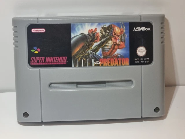 ALIEN VS PREDATOR Game for Super Nintendo SNES PAL £30.49 - PicClick UK