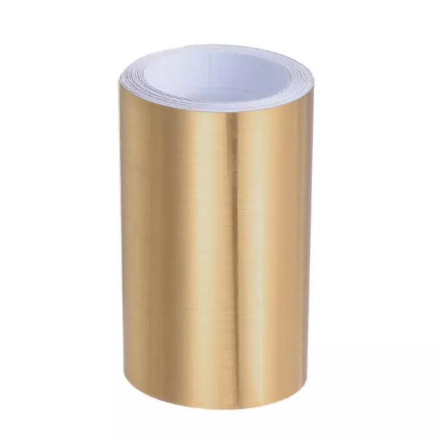 Molding Trim Gap Sealing Tape 3.94" x 16.4ft Brushed Gold Tone