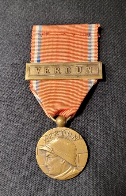 Médaille De Verdun – Bronze Par Oudiné (Monnaie De Paris) – Gloire Et Paix – WW1 WW2
