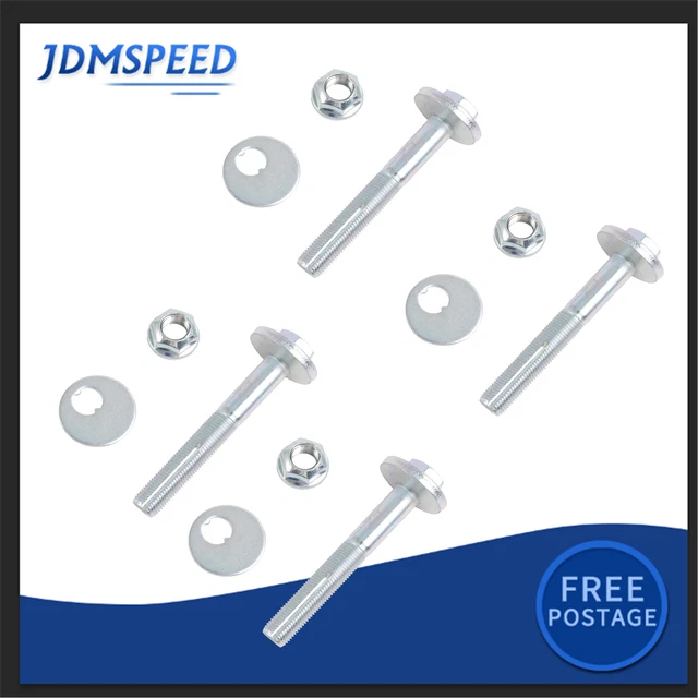 4 X BOLTS camber plates nuts Alignment bolt set For Mazda MX5 mk1