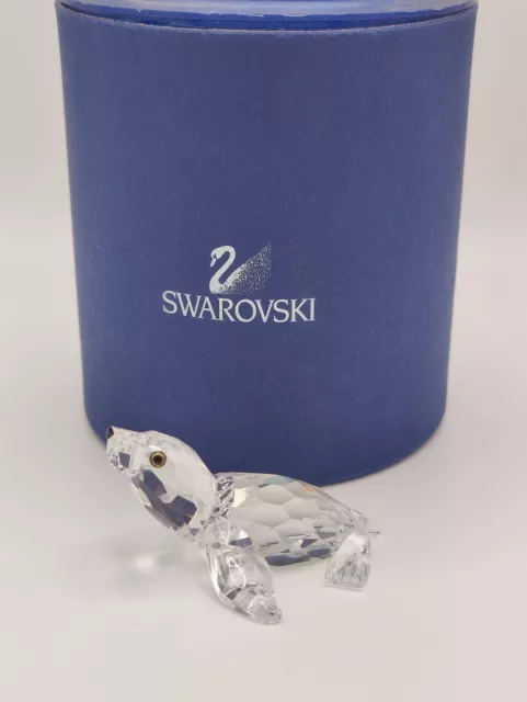 Swarovski figurine Phoque Baby Sea Lion 221120 - certificat & boite