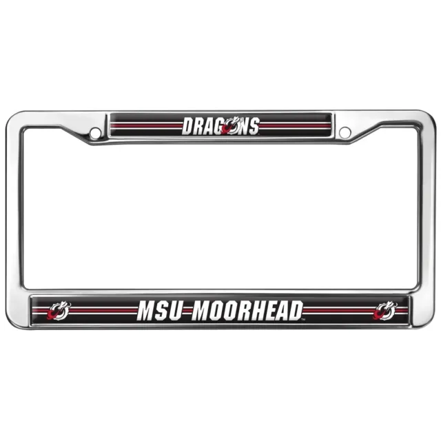 Minnesota State Moorhead Dragons Full Size Standard License Plate Metal Frame