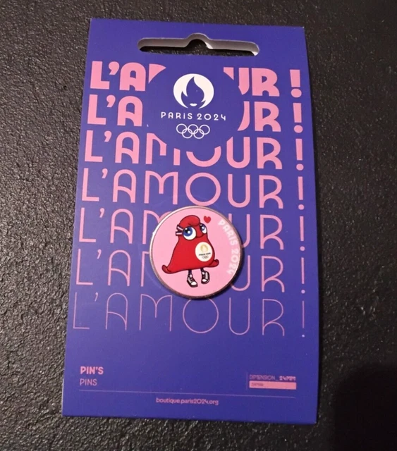 PIN'S JO PARIS 2024 Mascotte Cyclisme Sur Route - Jeux Olympiques