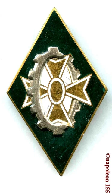 Insigne Original CCR 253 - 3e DIA - Train - Compagnie De Circulation Routière - Armée Française