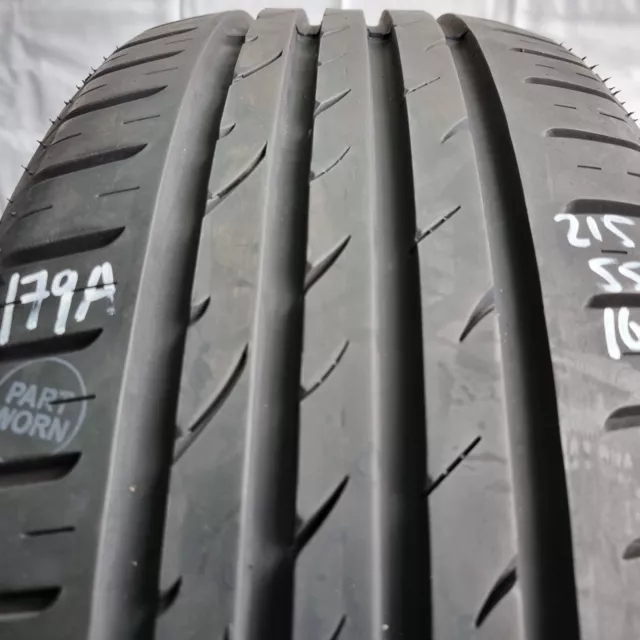 215 55 R 16 x1 Nexen 93V Part Worn Used Tyre 21555R16 x1 6.5-7mm 2