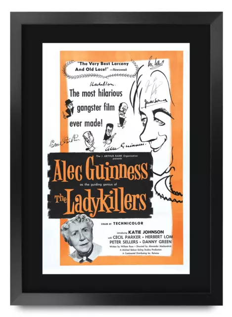 The Ladykillers A3 Framed Tom Hanks Printed Poster Signed Picture for Movie Fans