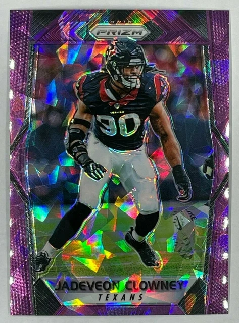 2017 Panini Prizm Purple Crystals Prizm Jadeveon Clowney #49 #52/75