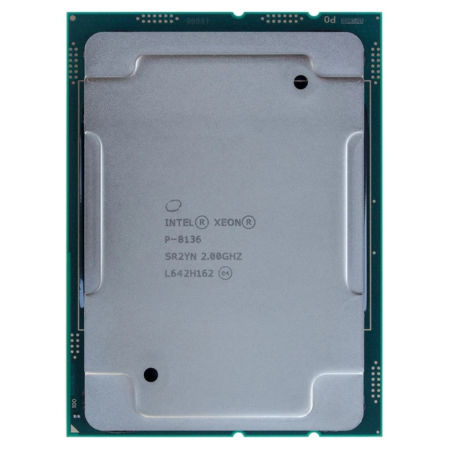 Intel Xeon Platinum 8176 2.1GHz 28-Cœur 38.5MB 165W LGA3647 - SR37A - Renouvelé