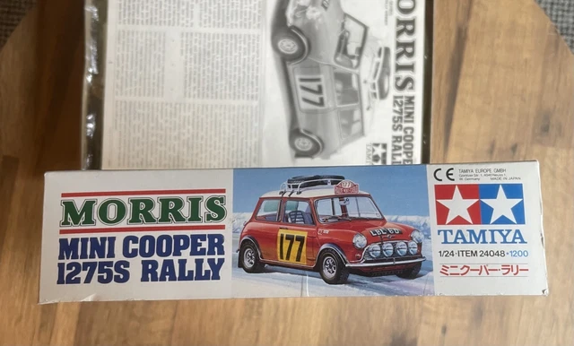 TAMIYA MORRIS MINI Cooper 1275S Rally '67 Monte Carlo Winner 1/24 Scale ...