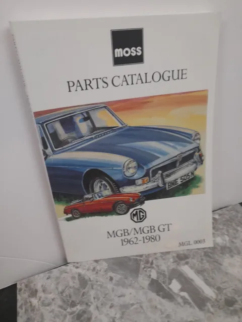 Mgb Gt Parts Catalogue 1962 To 1980