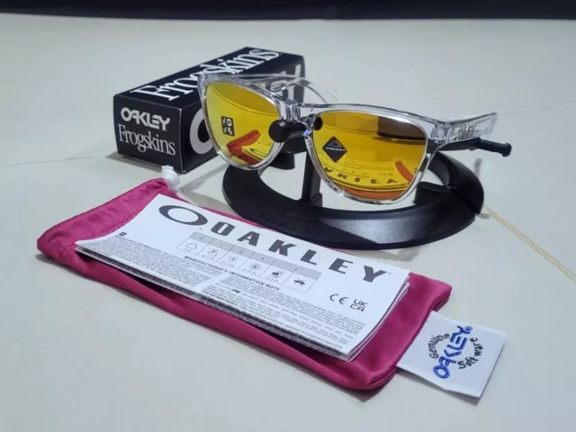 Polarized Lenses Oakley Frogskins Xs Prizm 24K Prism Sunglasses