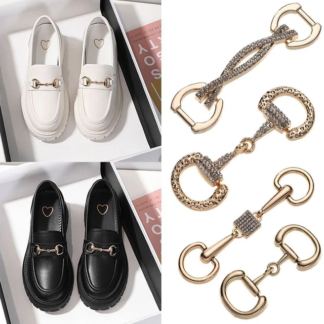 Dekoration DIY Schuhe Tasche Schuhe Schnallen Kette aus Metall Metallschnallen