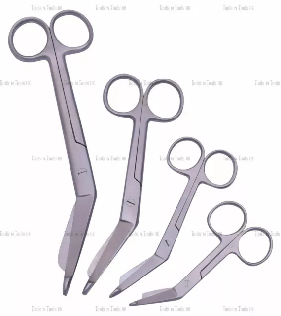 Quality Lister Bandage Scissors in 4 Sizes Surgical S.Steel First Aid Paramedic