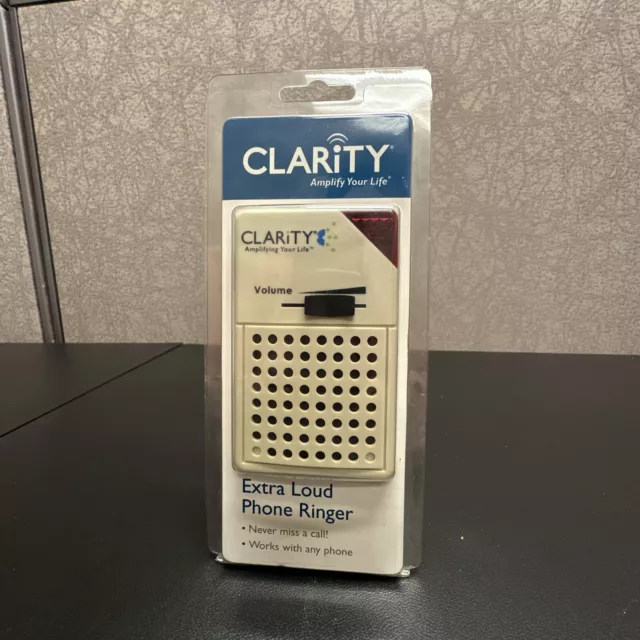 Clarity WR100 Extra Loud Phone Ringer 95db For Landline