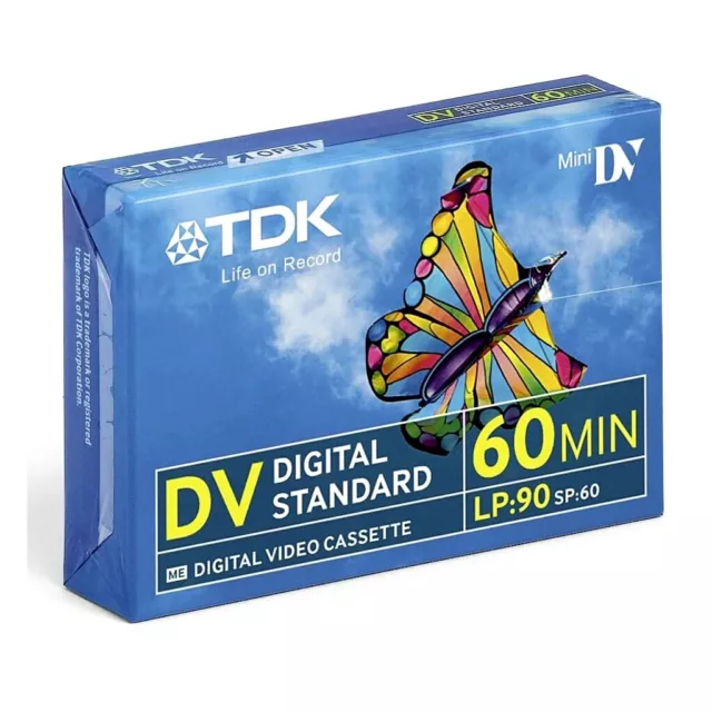 TDK *NEW* mini DVD60 camcorder video cassette DV Digital Standard