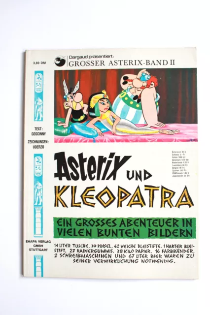 Asterix und Kleopatra Band 2 -  3,80 DM