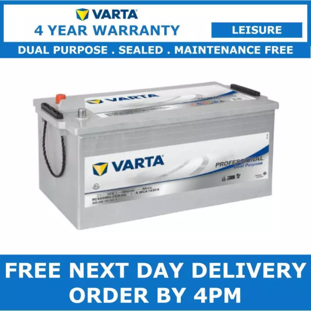 VARTA LED240 DUAL Purpose EFB Leisure Battery £297.94 - PicClick UK